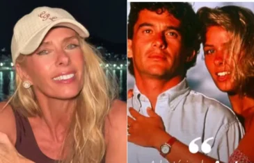 Adriane Galisteu quebra silêncio e relembra passado com Ayrton Senna: ‘História vivida cheia de amor’