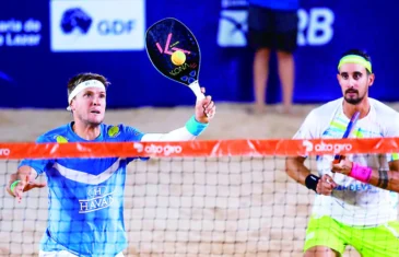 Dupla número 1 do mundo elogia ITF Beach Tennis Finals em Brasília