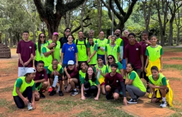 Atletismo paralímpico do DF treina no Parque Ibirapuera