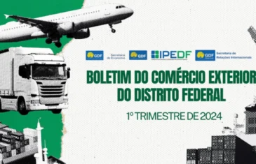 IPEDF lança Boletim do Comércio Exterior do Distrito Federal