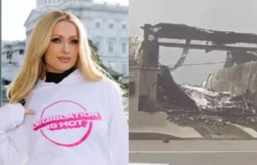 Paris Hilton faz relato emocionado após ver sua casa ser destruída por incêndio ao vivo na TV: ‘Algo que ninguém deveria vivenciar’