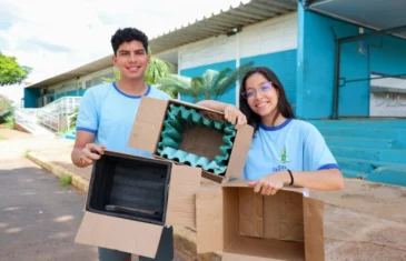 Projeto de alunos do ensino médio propõe soluções sustentáveis para melhorar a acústica escolar