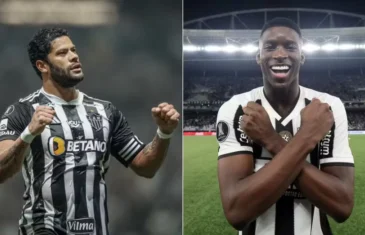 Luiz Henrique, do Botafogo, tem mais gols em jogos oficiais pela seleção brasileira do que Hulk; veja números