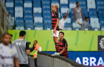 Flamengo vence o Cuiabá na Arena Pantanal com gols dos Garotos do Ninho