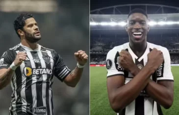 Atlético-MG recebe o Botafogo nesta quarta (20), na Arena Independência