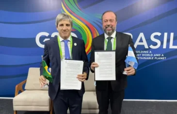 Brasil e Argentina assinam acordo para importação de gás da região de Vaca Muerta