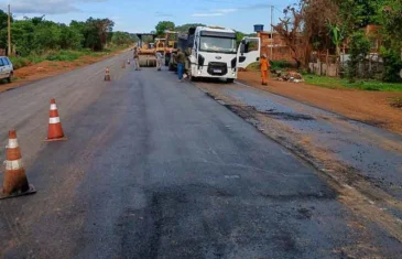 Trajeto que liga a área rural do Gama ao Santo Antônio do Descoberto (GO), passa por  transformação