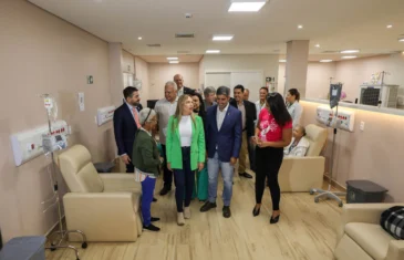 Governadora em exercício Celina Leão entrega Centro de Infusão do Hospital de Base