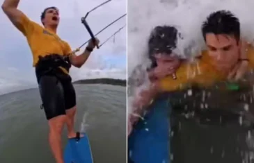 Atleta olímpico que salvou jovem no mar em São Luís (MA) recebe a maior honraria dos bombeiros; vídeo