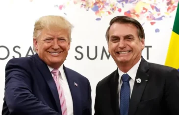 Aliados de Bolsonaro tentam convite assinado a mão por Trump: última cartada para comparecer à posse