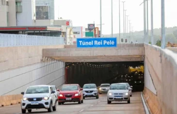 Manutenção preventiva fecha Túnel Rei Pelé nos dias 21 e 23 de janeiro