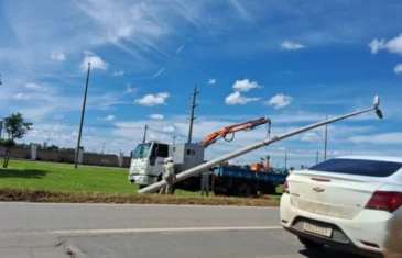 CEB IPes faz mutirão em Samambaia para reposição de luminárias e cabos furtados