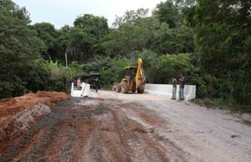 Pontes prejudicadas pelas chuvas na Fercal são reconstruídas pelo GDF