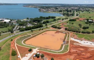 Bacia do Drenar DF enche pela primeira vez