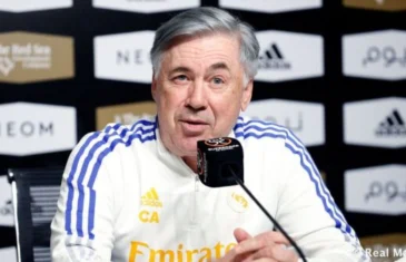 Ancelotti comenta rumores de saída de Vini Jr. do Real Madrid: ‘Está muito feliz aqui’