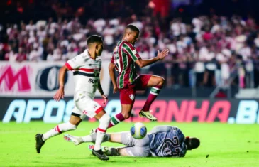 São Paulo vence o Fluminense em jogo pelo Brasileirão