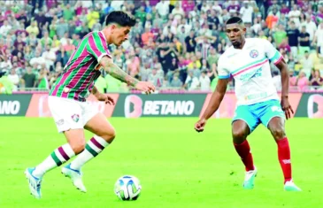 Bahia recebe o Fluminense, hoje, pelo Brasileirão