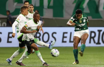 Palmeiras goleia América-MG e amplia vantagem na liderança do Brasileirão