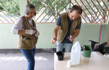 Armadilhas contra o Aedes aegypti ajudam equipes da Vigilância Ambiental no combate à dengue