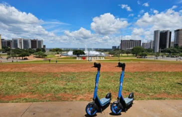 Patinetes elétricos chegam ao Distrito Federal para período de testes