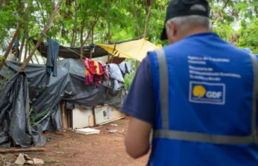 Ação de acolhimento da população em situação de rua continua nesta quinta-feira (6) em Ceilândia