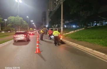 Operação Sossego aborda 130 motociclistas em Samambaia