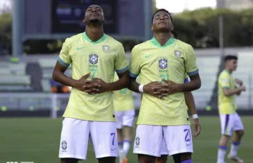 Brasil vence o Paraguai no Sul-Americano Sub-20 e garante vaga antecipada para o Mundial