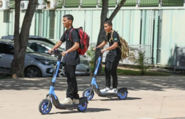 Patinetes elétricos são sucesso no DF