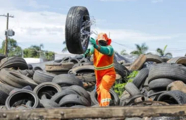 GDF promove limpeza urbana e fiscalização do despejo irregular de lixo