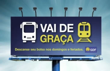 Vai de Graça! Transporte gratuito no DF ganha nome e publicidade