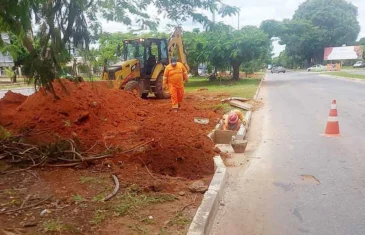 Bocas de lobo do Drenar DF na Asa Norte já estão prontas