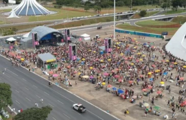 Brasilienses aproveitaram com segurança o domingo de Carnaval