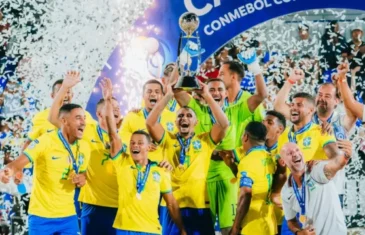 Brasil conquista a Copa América de Beach Soccer pela quarta vez