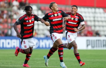 Flamengo vence o Danubio e segue 100% na Libertadores Sub-20