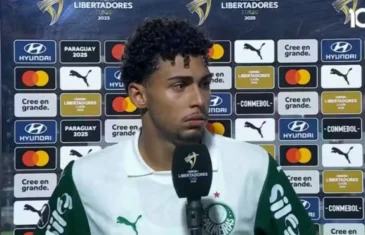 Vini Jr. dá apoio a Luighi, atacante do Palmeiras, vítima de racismo: ‘Até quando, Conmebol?’