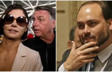 ‘Não quero conviver’ e ‘problema de ciúmes’: casal Bolsonaro expõe de vez a rusga entre Carlos e Michelle