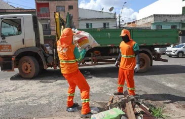 Mutirão de limpeza elimina pontos de descarte irregular de lixo em Arniqueira