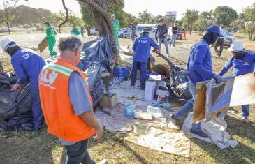 Ação de acolhimento atende 37 pessoas em situação de rua no Plano Piloto