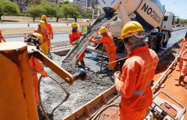 Retorno na Epig é fechado para construção de corredor exclusivo do BRT