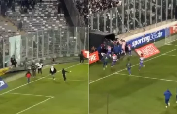 Partida entre Colo-Colo e Fortaleza, no Chile, é suspensa após invasão de torcedores
