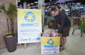 Campanha “Compartilha Amor” arrecada doações para pessoas em vulnerabilidade