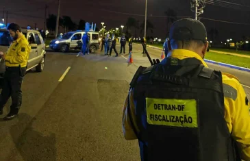Detran-DF flagra 71 motoristas alcoolizados na 1ª Operação Maio Amarelo 2025