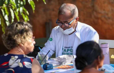 Comunidade do Vale do Pedregal recebe ação de saúde com foco em hipertensão e diabetes