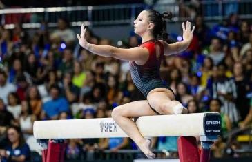 Atletas olímpicos brilham no Troféu Brasil de Ginástica Artística 2025
