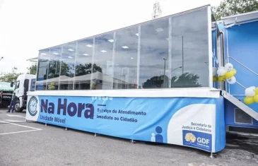 Carreta do Na Hora chega ao Recanto das Emas com serviços gratuito à população