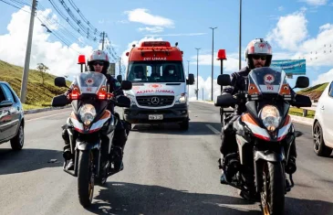 Tem ambulância no trânsito? Seja cidadão e ajude a salvar vidas