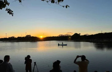 Pôr do Sol no Parque da Cidade retorna com programação cultural e gratuita