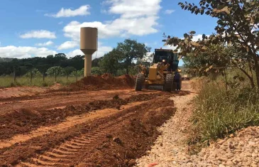 GDF inicia recuperação do pavimento em vias rurais do Gama