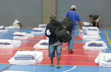 Abrigo contra o frio oferece 110 vagas para pessoas em situação de rua  