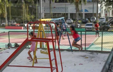 GDF reforma mais de 40 parquinhos e 14 quadras esportivas em Taguatinga